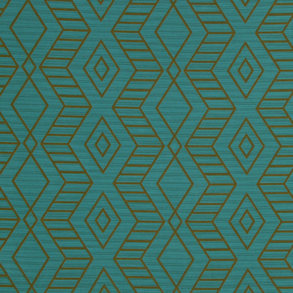 DIAMOND ZONE | TURQUOISE - Upholstery - Fabric