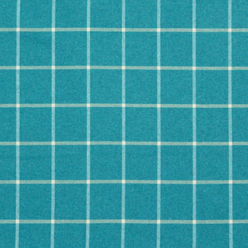 Helios Plaid | Turquoise - Upholstery - Fabric