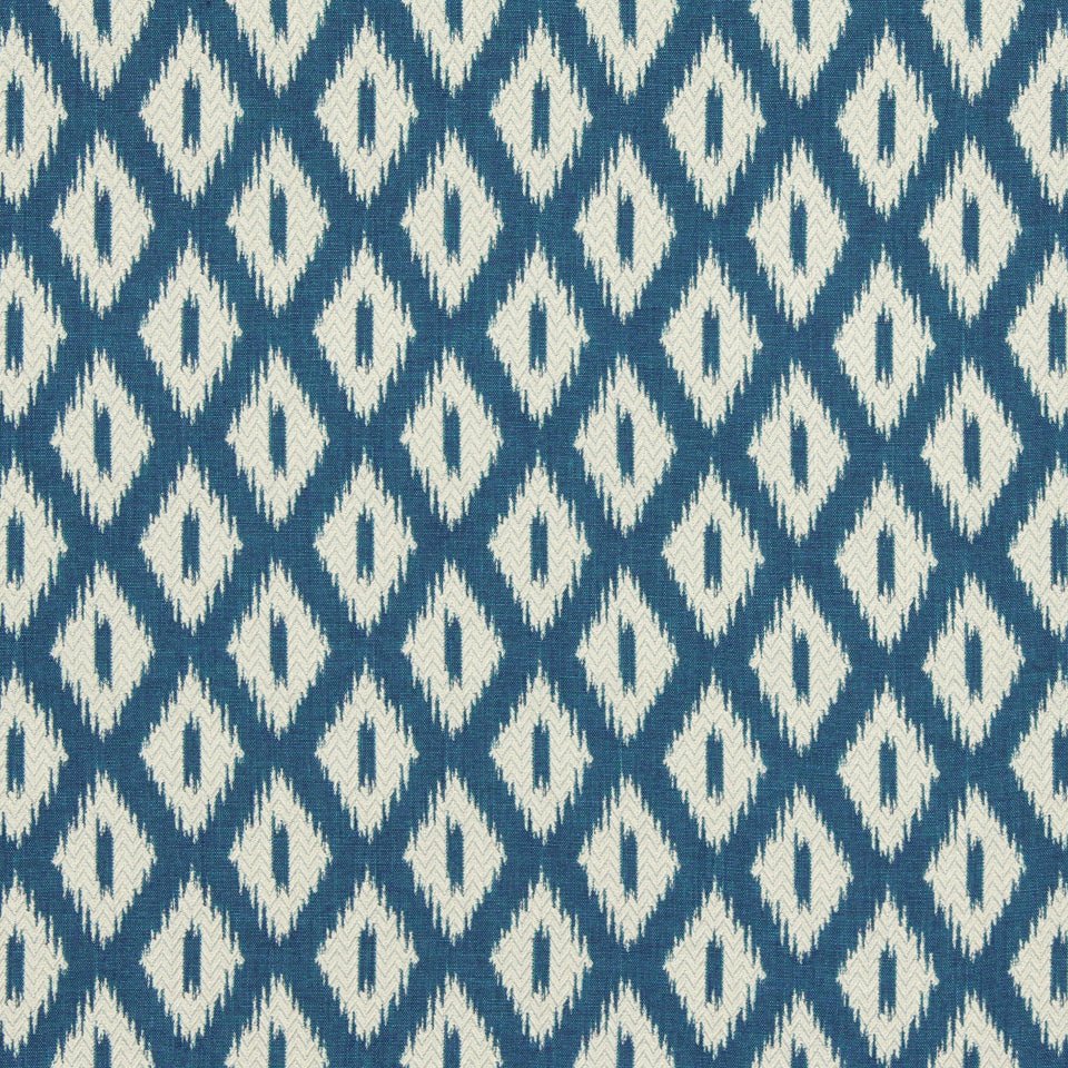 POINTED PEAKS | TURQUOISE - Upholstery - Fabric