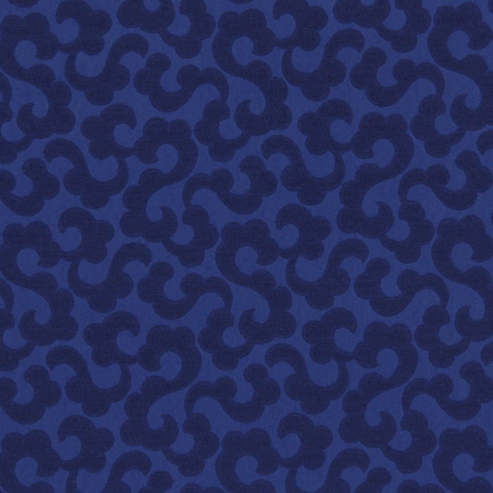 TRANQUIL FLOWER | COBALT - Upholstery - Fabric