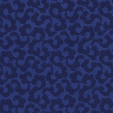 TRANQUIL FLOWER | COBALT - Upholstery - Fabric