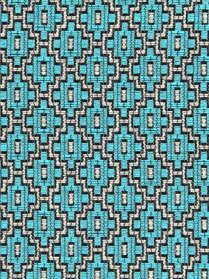 MAZE AVENUE | TURQUOISE - Upholstery - Fabric