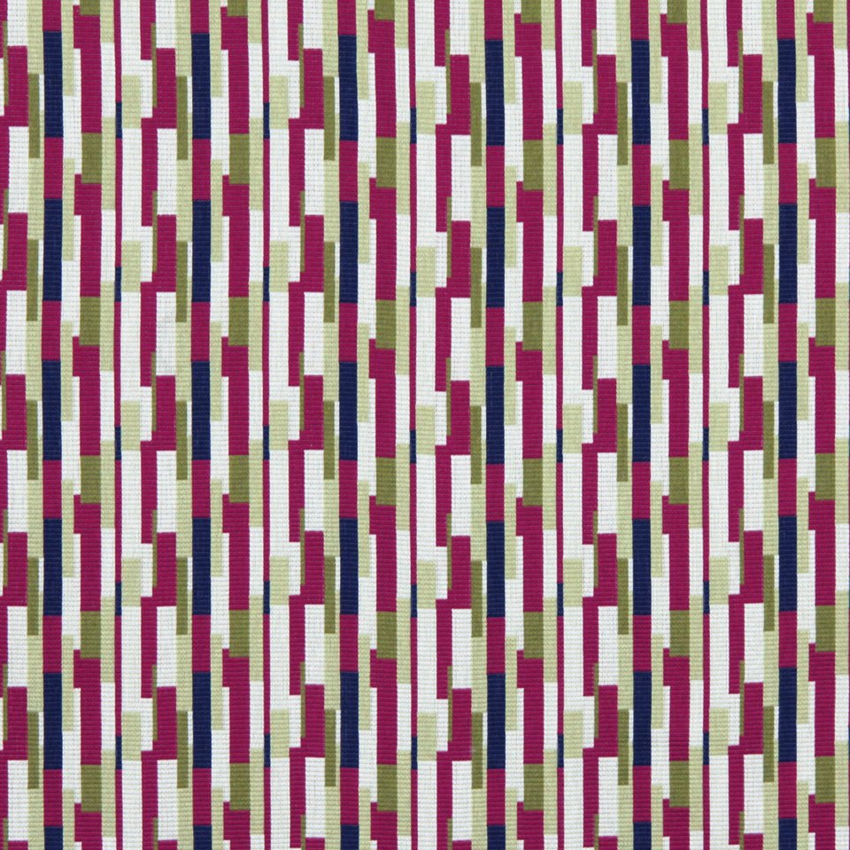 UNIQUE SHAPES | FUCHSIA - Upholstery - Fabric