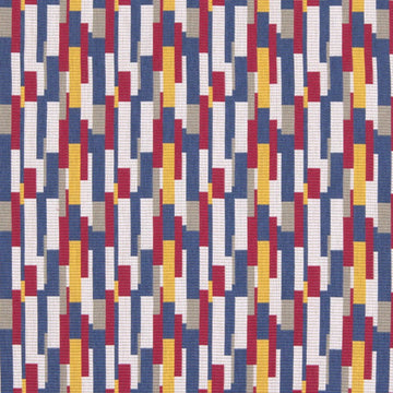 UNIQUE SHAPES | COBALT - Upholstery - Fabric