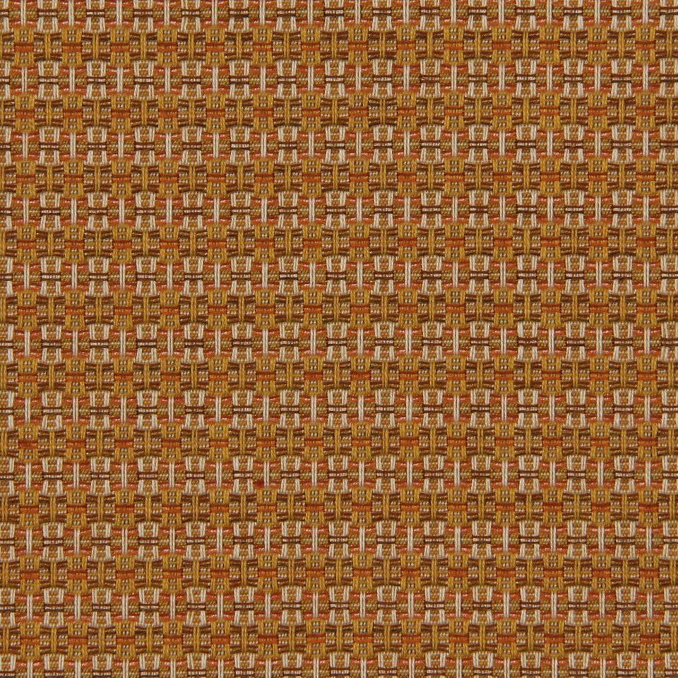 LOCKING DOTS | TANGERINE - Upholstery - Fabric