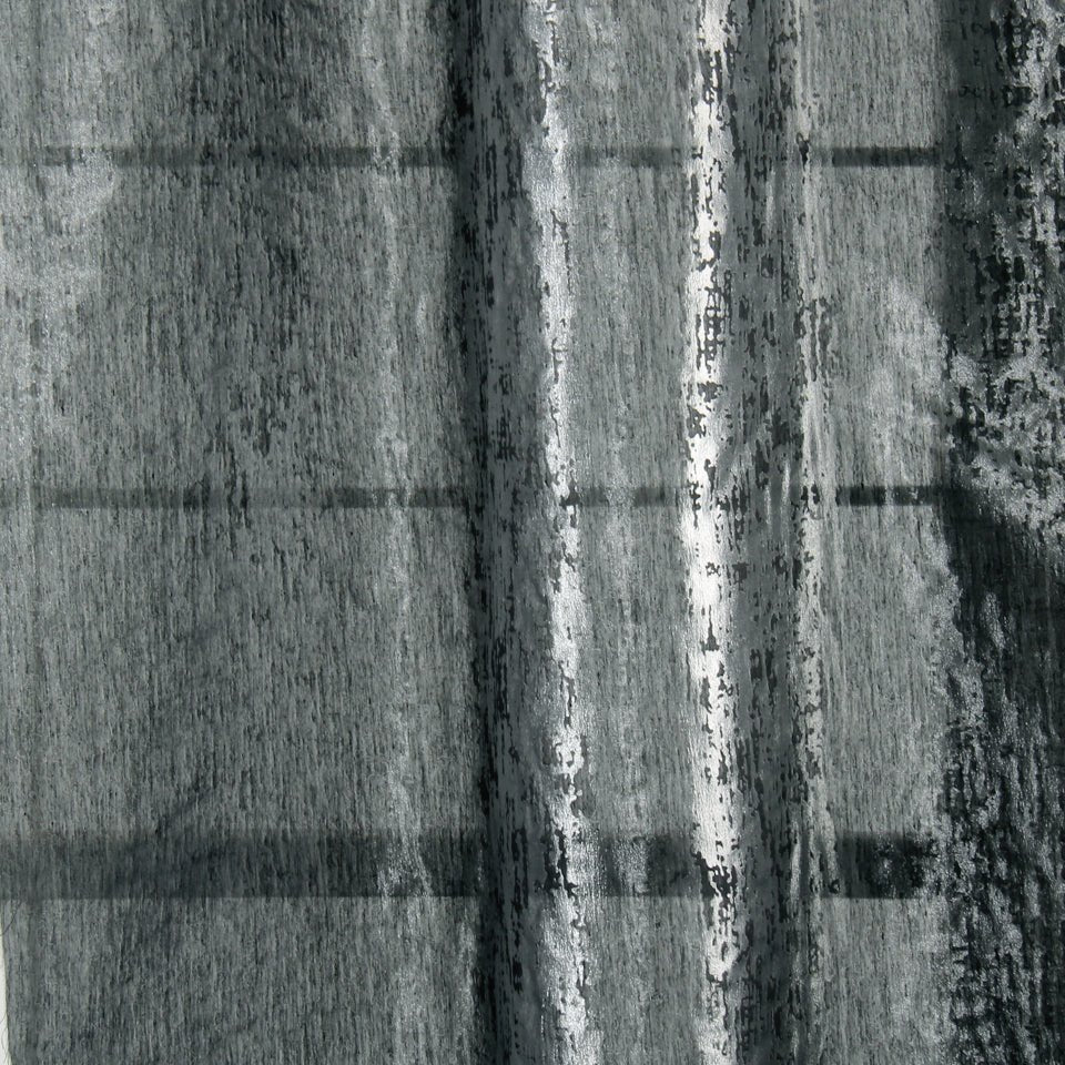 BRIGHT EYES | BLACK SILVER - Drapery - Fabric