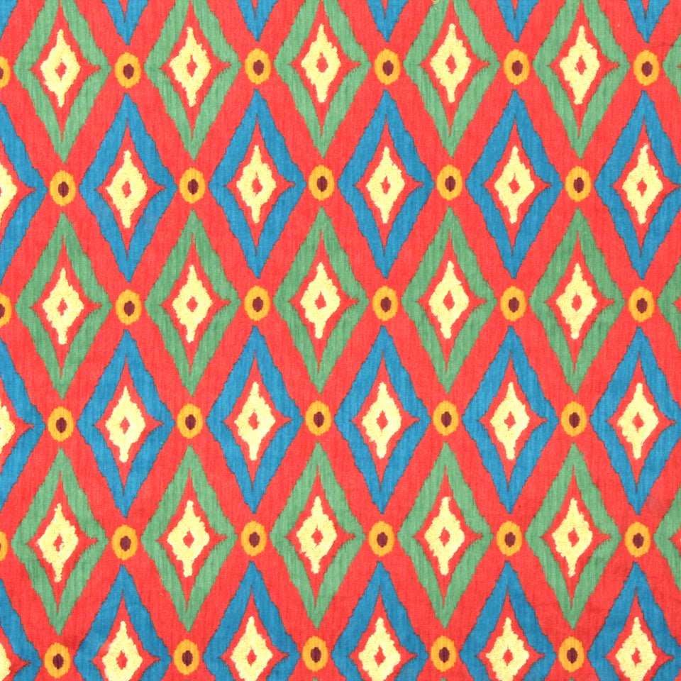 MODERN IKAT | POPPY - Upholstery - Fabric