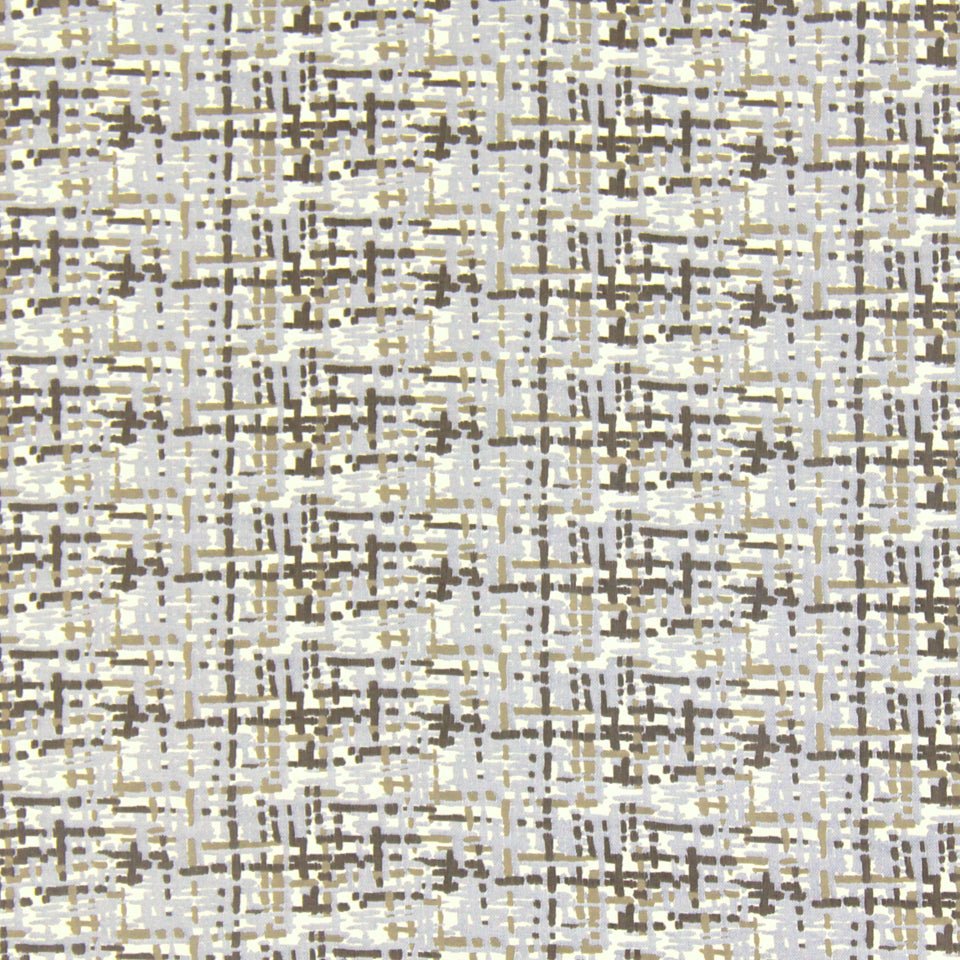 ABSTRACT PLAID | MINK - Upholstery - Fabric