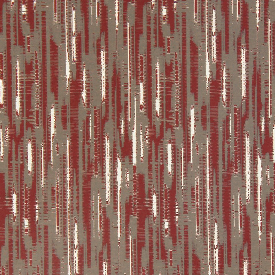 MODERN TRACERY | OXBLOOD - Panel (Upholstery Wall Fabric)