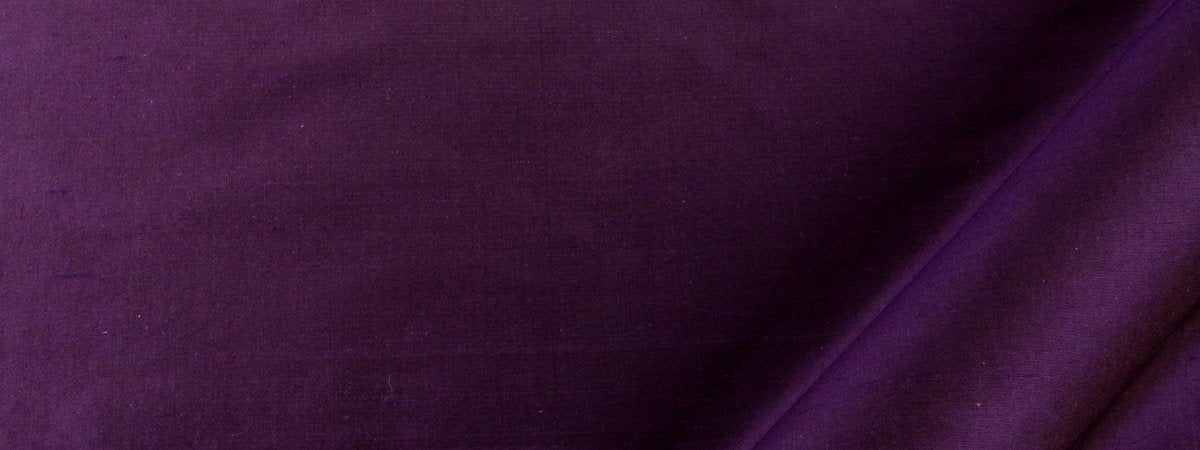 Mysore Silk | Dark Purple - Drapery - Fabric