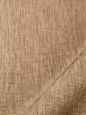 Pattu Ottoman | Bark - Drapery - Fabric