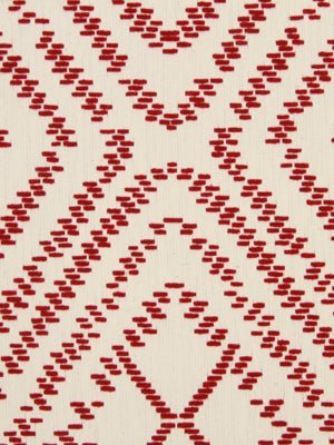 Bengal Stitch | Vermillion - Upholstery - Fabric