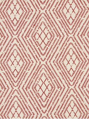 Bengal Stitch | Vermillion - Upholstery - Fabric