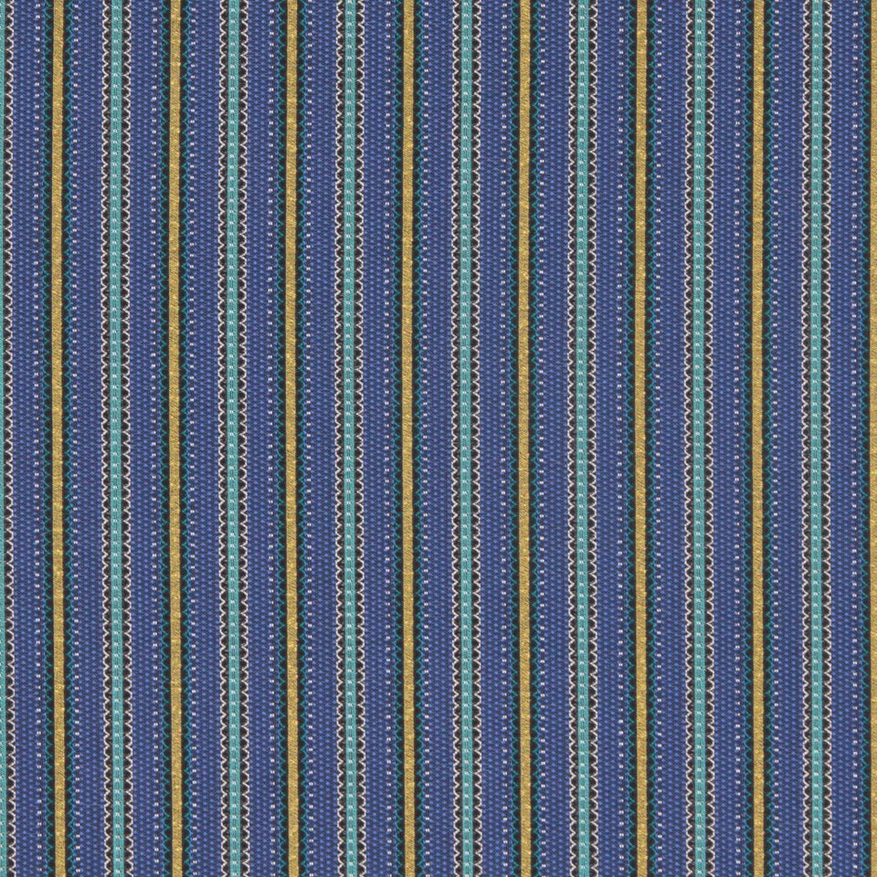 SCALLOP STRIPE | CERULEAN - Upholstery - Fabric