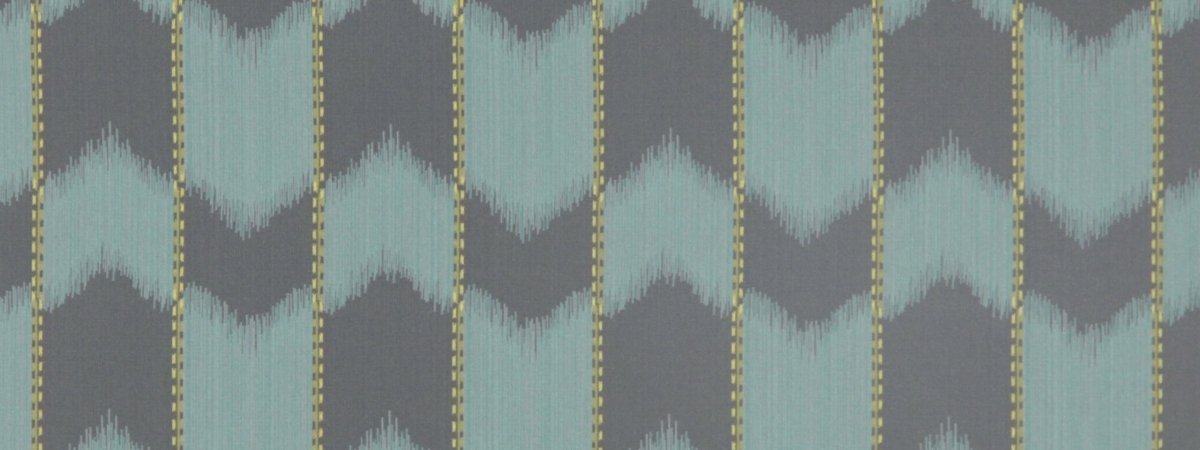 IKAT SATIN | EUCALYPTUS - Upholstery - Fabric