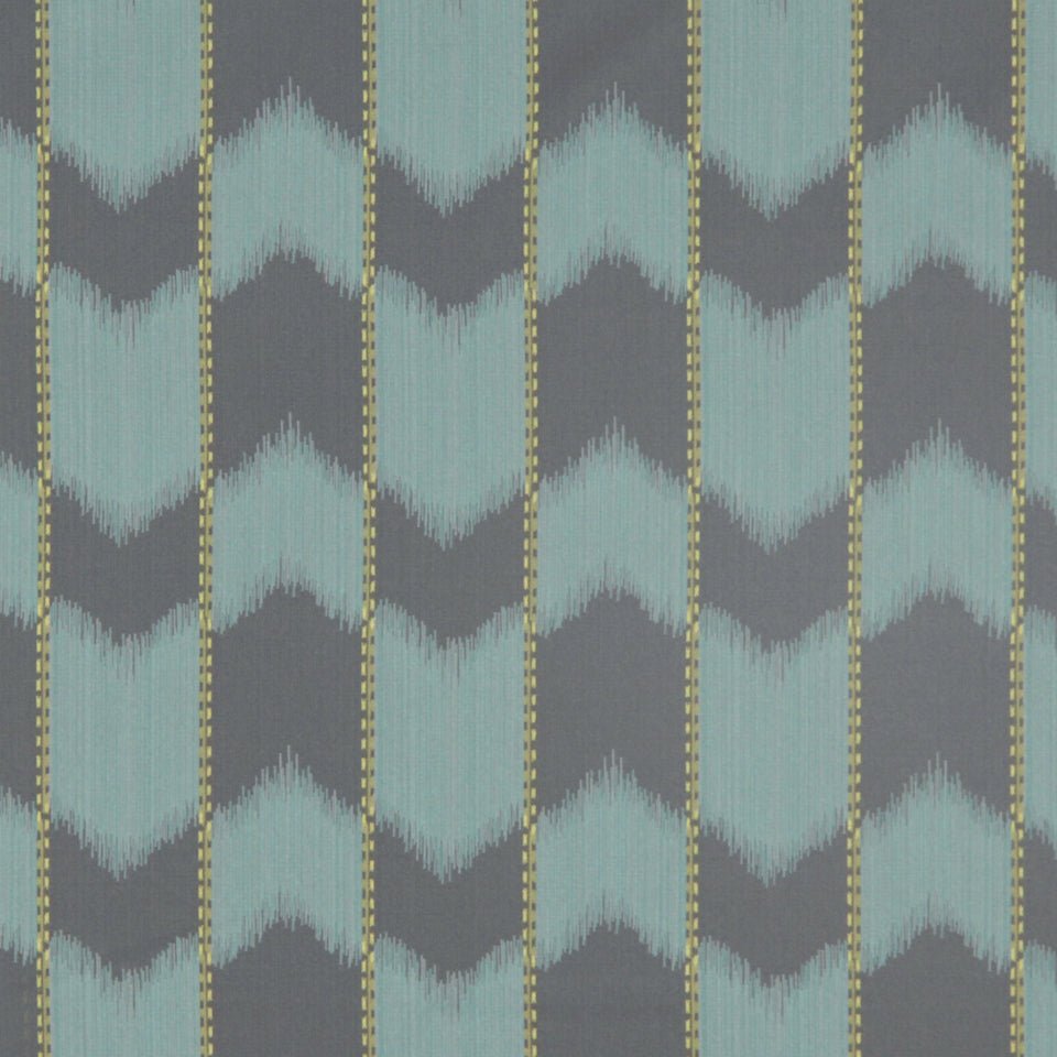 IKAT SATIN | EUCALYPTUS - Upholstery - Fabric
