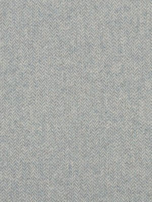 Wool Chevron | Rain - Upholstery - Fabric