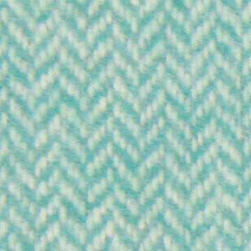 Wool Chevron | Turquoise - Upholstery - Fabric