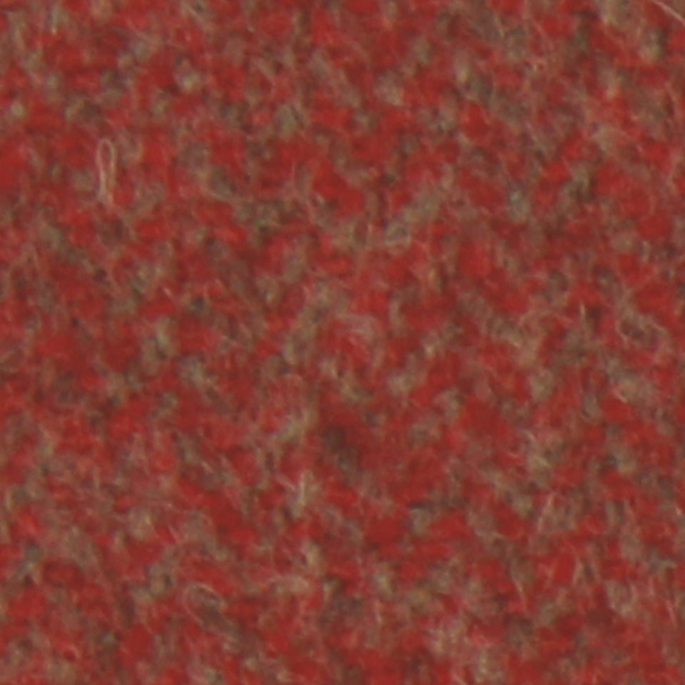 Wool Chevron | Classic Crimson - Upholstery - Fabric