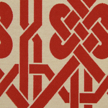 TWISTED KNOT | LACQUER RED - Upholstery - Fabric