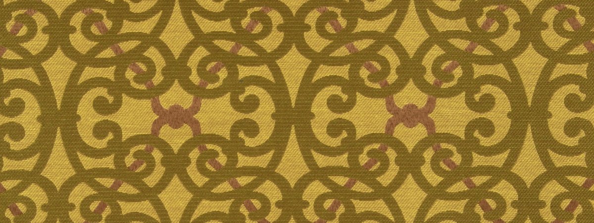 SCROLLED LINKS | LEAF - Upholstery - Fabric