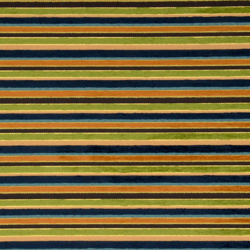 LAVISH STRIPES | MEDITERRANEAN - Upholstery - Fabric