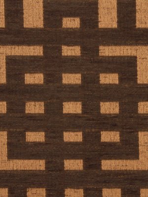 FRETWORK GRID | WALNUT - Upholstery - Fabric