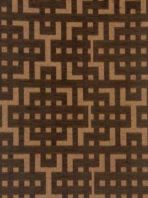 FRETWORK GRID | WALNUT - Upholstery - Fabric