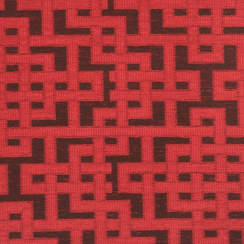 FRETWORK GRID | SPICE - Upholstery - Fabric