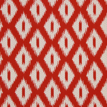POINTED PEAKS | LACQUER RED - Upholstery - Fabric