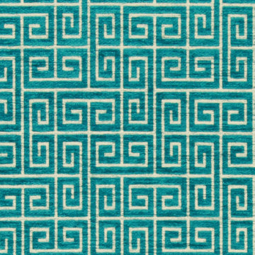 Plush Keys Bk | Turquoise - Upholstery - Fabric