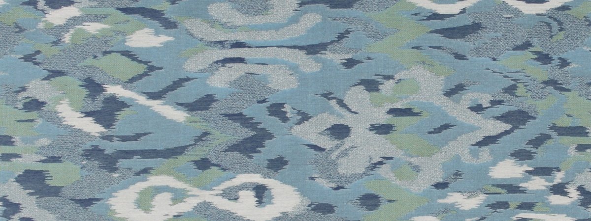 IKAT MINGLE | RAIN - Upholstery - Fabric