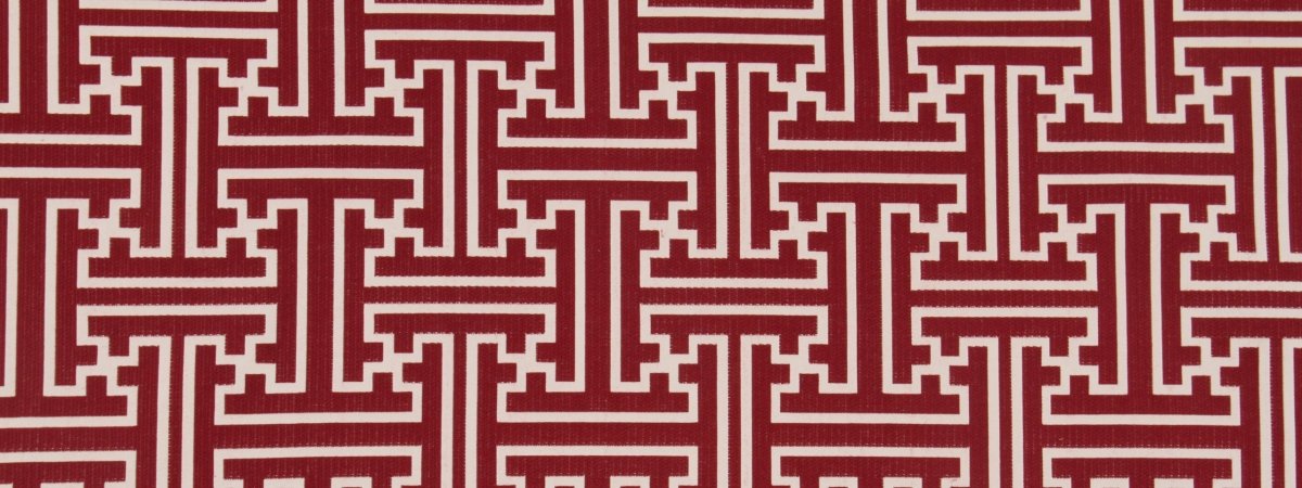 LATTICE LINKSBK | BERRY - Upholstery - Fabric