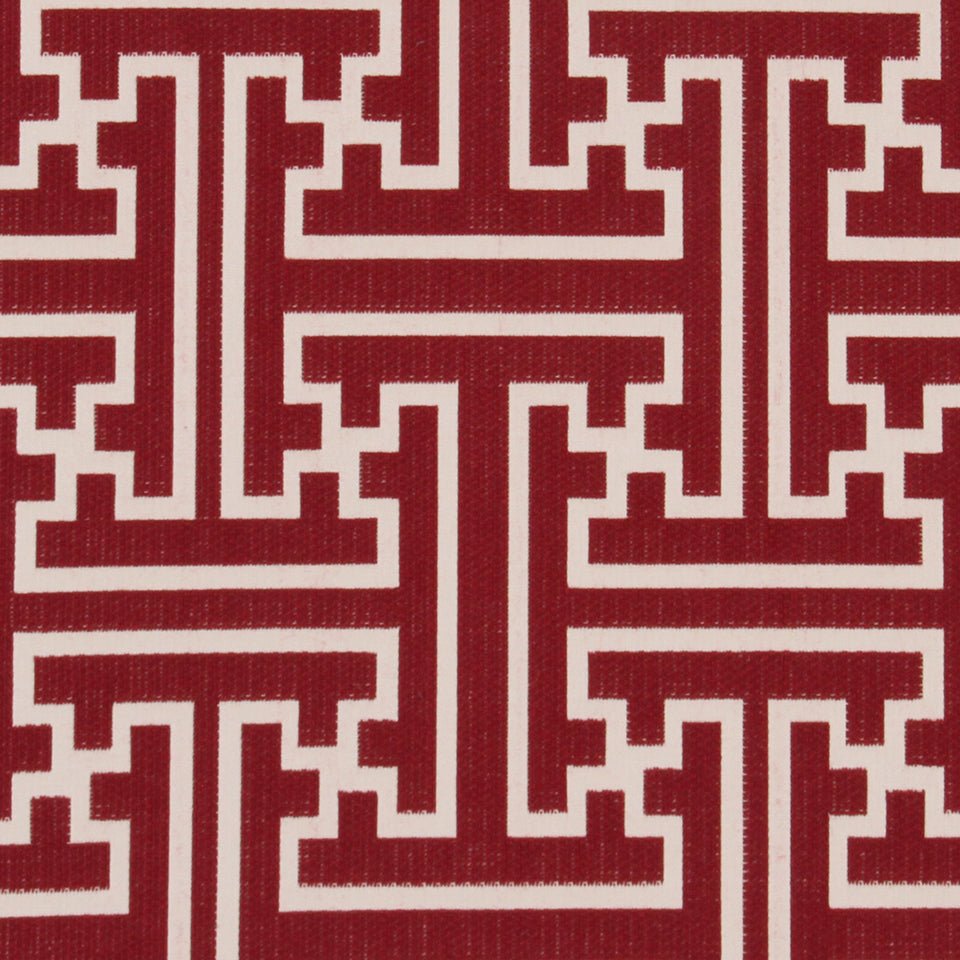 LATTICE LINKSBK | BERRY - Upholstery - Fabric