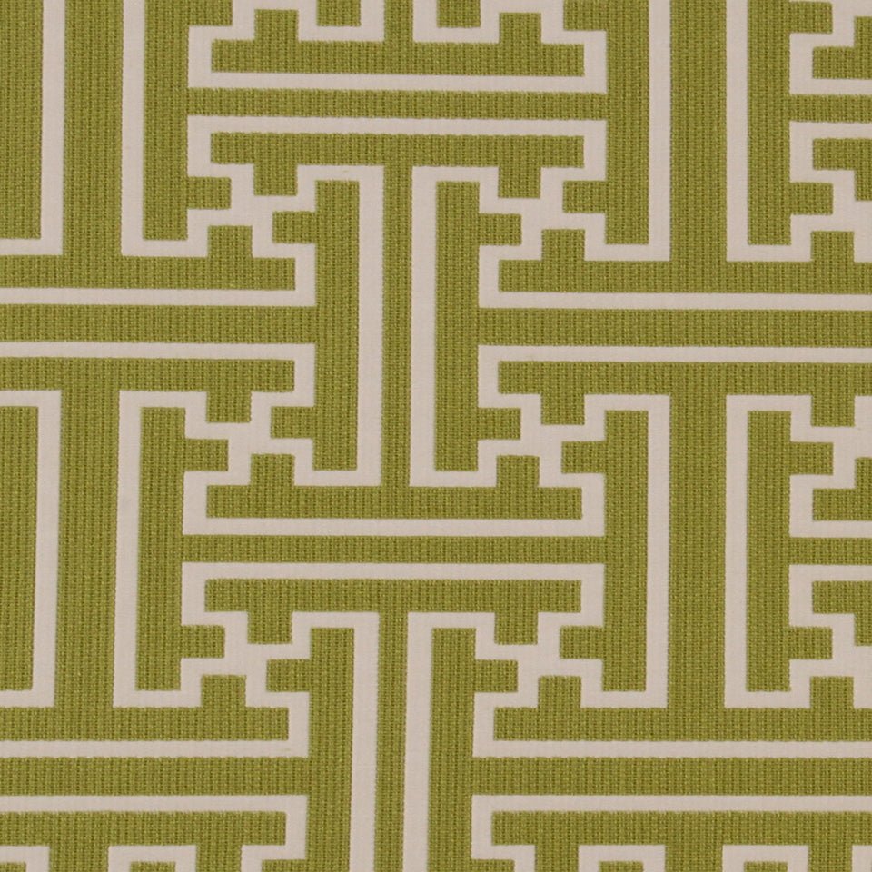 LATTICE LINKSBK | LIME - Upholstery - Fabric