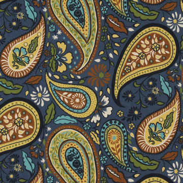 ART PAISLEY | INDIGO - Multi-purpose