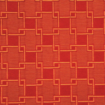 FRETWORK STRIE | CAYENNE - Upholstery - Fabric