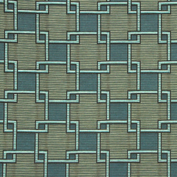 FRETWORK STRIE | MARINE - Upholstery - Fabric