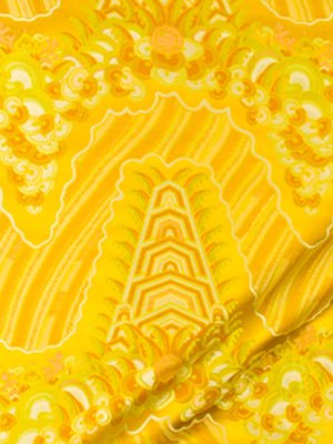 SILK OCEAN | YELLOW - Drapery - Fabric