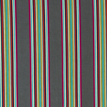 VILLA STRIPE | CHARCOAL - Upholstery - Fabric