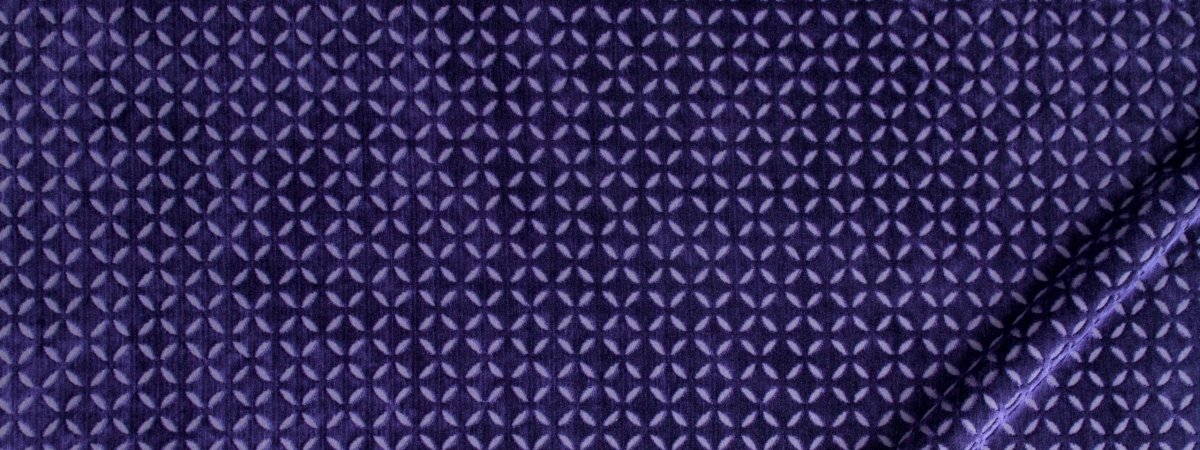 Plush Star | Royal Purple - Upholstery - Fabric