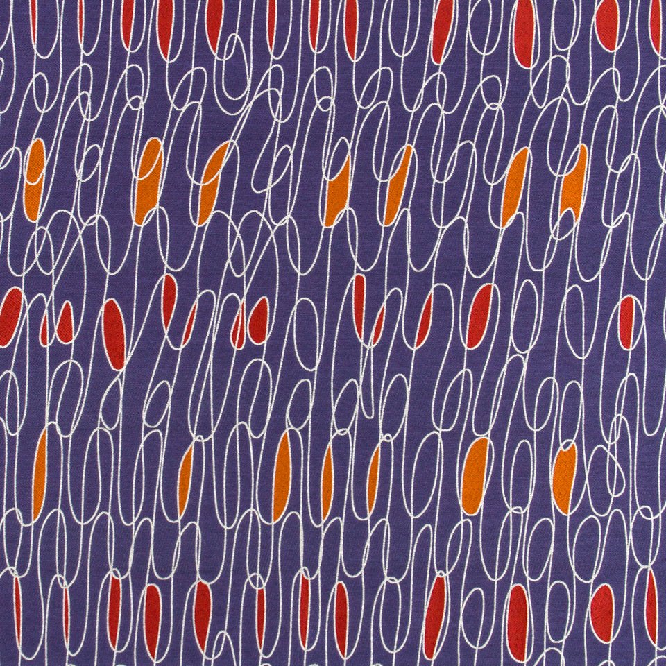 DRAWN OUT | ROYAL PURPLE - Upholstery - Fabric