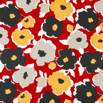 TOP FLORAL | RED LACQUER - Multi-purpose
