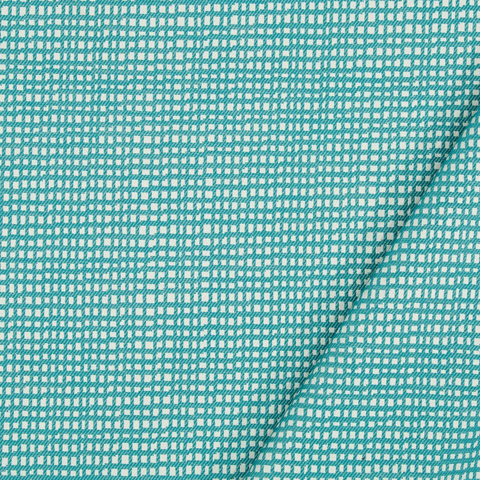 MARLO SQUARES | PEACOCK - Upholstery - Fabric