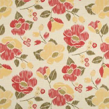 VIVID POSEY BK | CORAL - Upholstery - Fabric