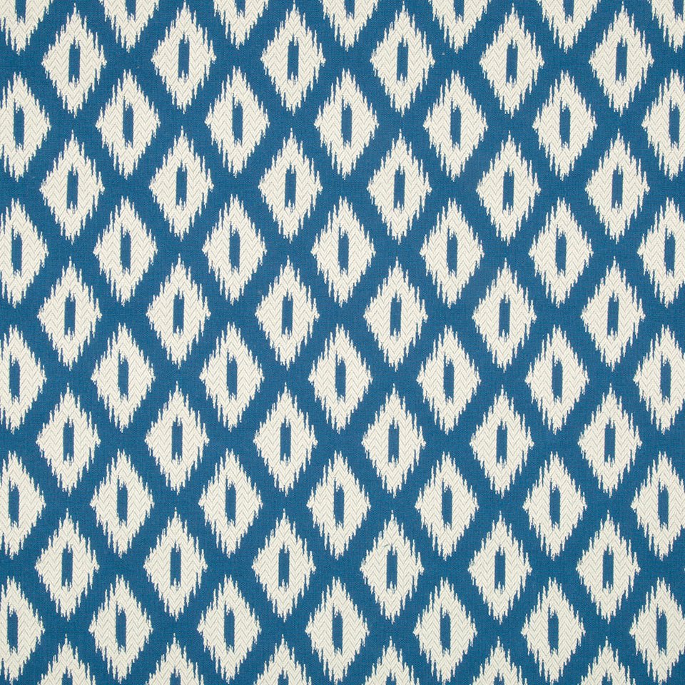 POINTED PEAKS | CALYPSO BLUE - Upholstery - Fabric