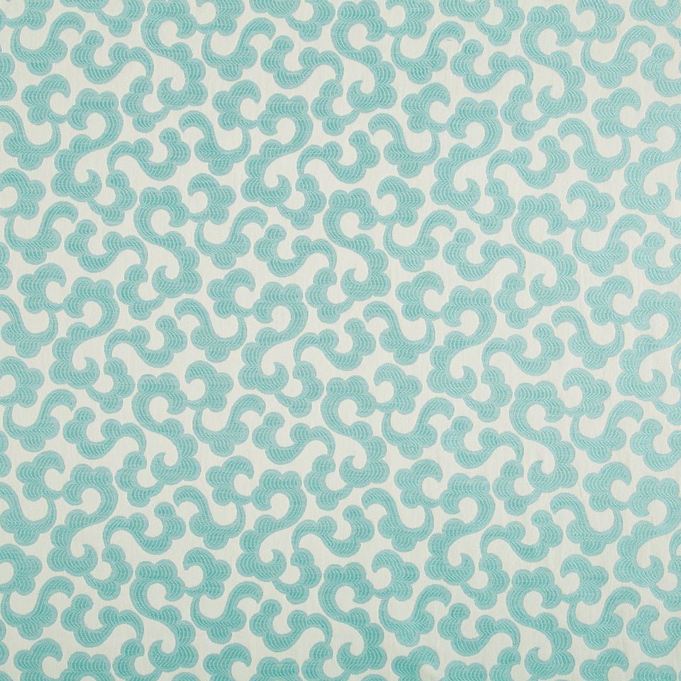 TRANQUIL FLOWER | WATER - Upholstery - Fabric