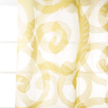 Modern Curve | Citrine - Drapery - Fabric