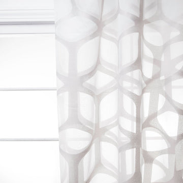 Modern Arch | Pewter - Drapery - Fabric