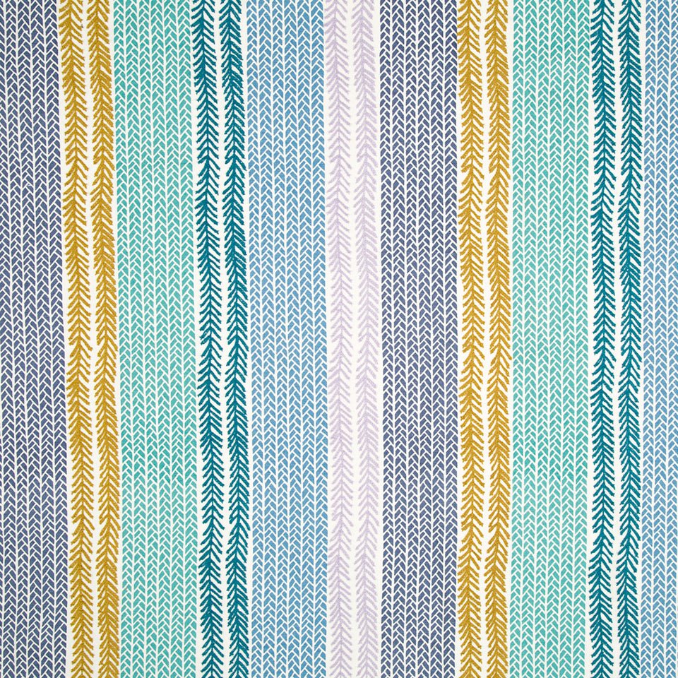 MIXED TRACKS | CALYPSO BLUE - Upholstery - Fabric